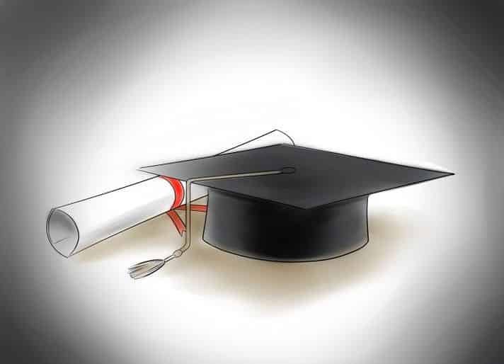 الحصول علي الدرجة الجامعية