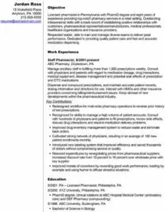Pharmacist-CV